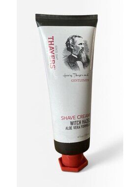 Thayers Natural Remedies Shave Cream Witch Hazel Aloe Vera Formula- 4oz Each USA